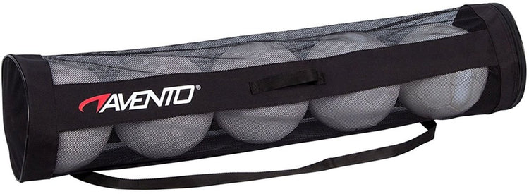 Sac à balles Avento - pour 5 balles - noir - longueur env. 108 cm - ø 24 cm