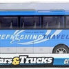 Toi-Toys Trucks Travel Bus Blue Friction, 32 cm