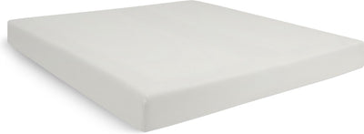 Week-end Cendrillon - drap-housse (jusqu'à 35 cm) - coton - 180x210 cm - ivoire