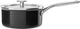 Kitchenaid casserole en acier émaillé 18cm 2,0l - noir onyx - induction - sans pfas