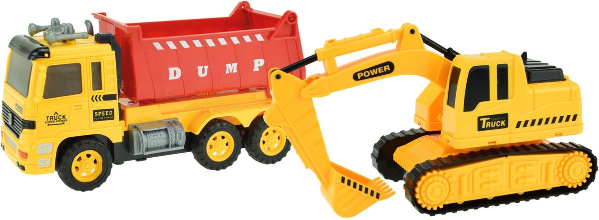 TOI-TOYS TRUCKS TILT TRUCK AVEC SON SON SOUR