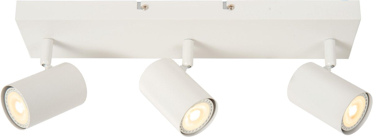 Lucide amigo - spot de plafond (plafonnier) - 3xgu10 - blanc