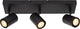 Lucide amigo - spot de plafond (plafonnier) - 3xgu10 - noir