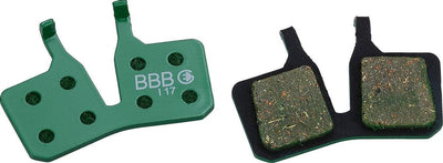 Plaquettes de frein de vélo Bbb cycling - discstop e-bike magura - plaquettes de frein pour vélos électriques - compatibles avec les freins à disque magura - vert - bbs-371e