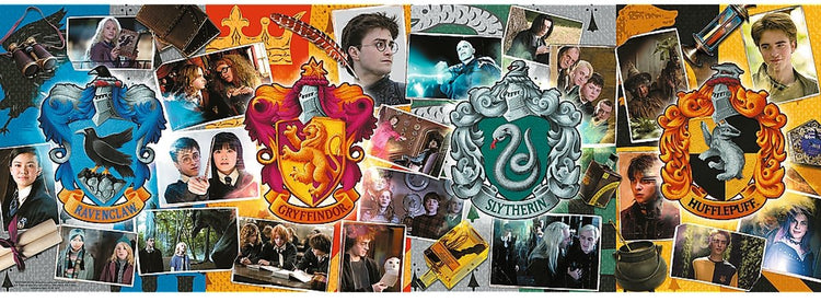 Trefl 1000p - quatre maisons de Poudlard Warner Harry Potter