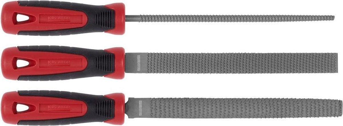 Râpe à bois Kreator krt453104 - 3 pièces - 200 mm