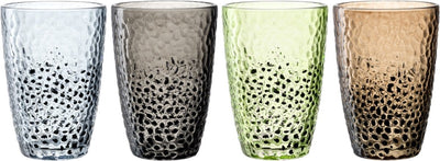 Verre à long drink Leonardo matera 340ml assorti - set 4
