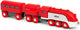 Train à grande vitesse rouge Brio - 33557
