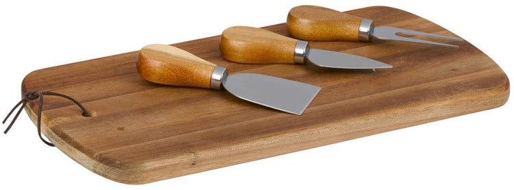 Plateau de fromages Alpina avec couteaux 4pc
