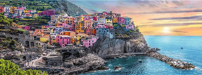 Trefl 500p - Vernazza au coucher du soleil, Italie