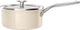 Kitchenaid casserole en acier émaillé 18cm 2,0l - blanc amande - induction - sans pfas