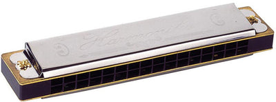 Harmonica métal dans la boîte