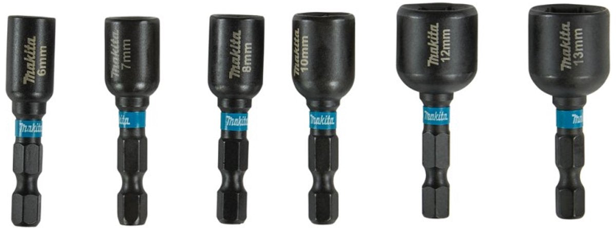Makita jeu de douilles à chocs 6 pièces
