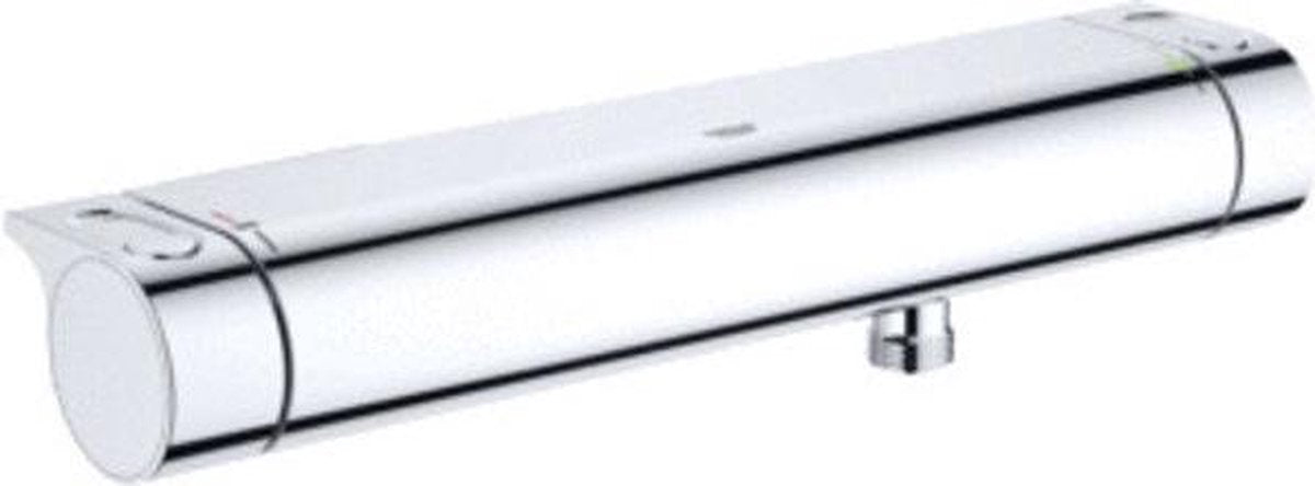 Grohe Grohtherm 2000 nouveau robinet de douche thermostatique - cooltouch - 12cm - sans raccords - chrome - 34171001