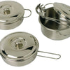 Petit ensemble de casseroles en métal, 11dlg,