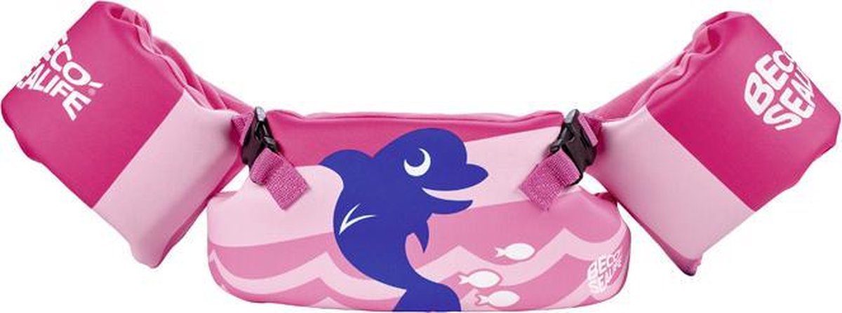Ensemble de natation Beco-sealife® - bandes de natation et ceinture de natation - rose - 15-30 kg