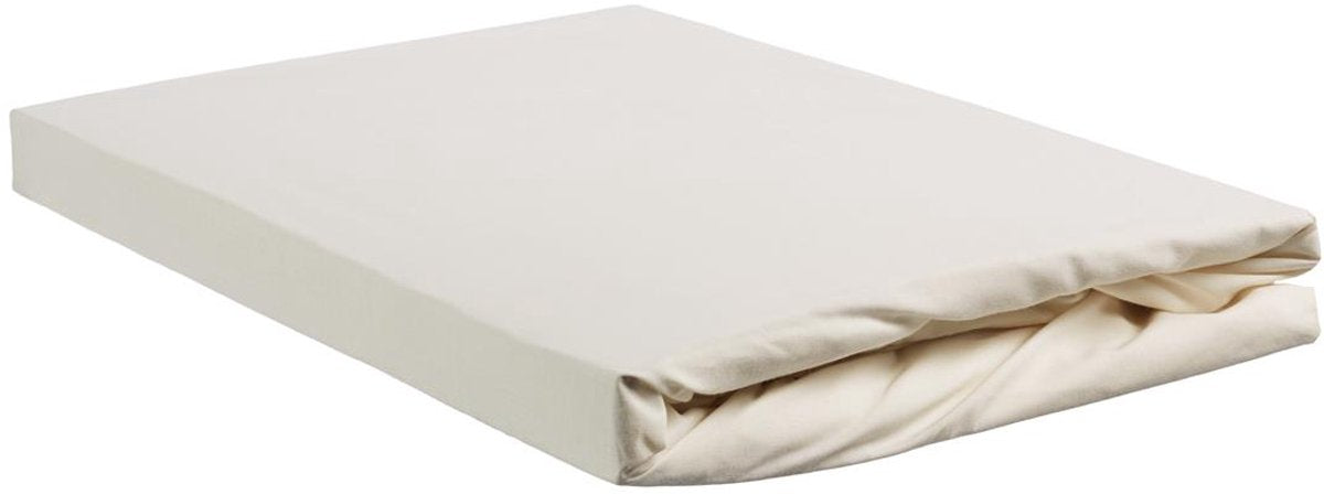 Ambiante coton - drap-housse surmatelas fendu - 160x200 210 - écru