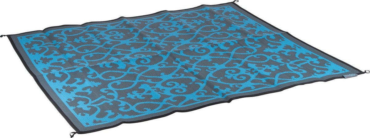 Bo-leisure bo-camp - tapis chill - azur - extra large - oriental - 3,5x2,7 mètres
