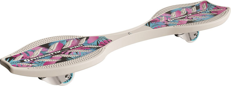 Razor ripstik air pro - planche à vagues - blanc bleu rose - conception légère - roulettes 360° - pour enfants et adultes - jusqu'à 100 kg - à partir de 8 ans