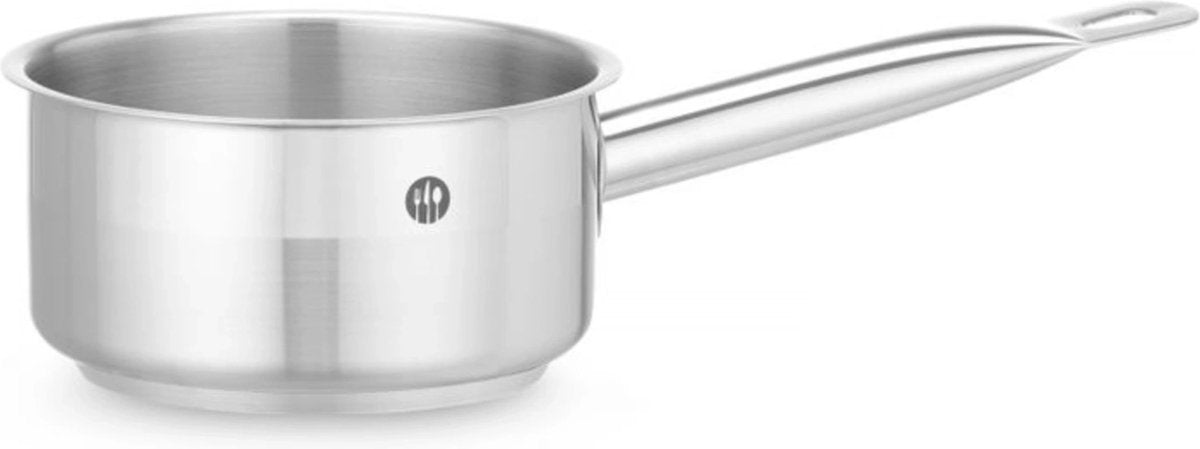 Casserole Hendi – ligne profi – sans couvercle – 1l – ⌀140x70 mm – compatible induction
