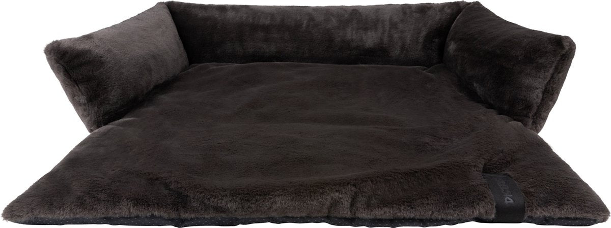 District 70 nuzzle - panier souple pour le canapé - moyen : 75 x 75 cm - gris foncé