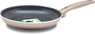 Poêle Greenpan Cambridge 20 cm - revêtement antiadhésif sans PFA - poêle à induction - poêle en céramique - passe au four jusqu'à 160°c - poignées froides - bronze