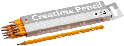 Crayons HB Dureté - Épaisseur 7 mm, 12e.