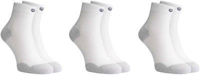 Rogelli core chaussettes de course - pack de 3 - blanc gris - 40 43