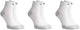 Rogelli core chaussettes de course - pack de 3 - blanc gris - 40 43