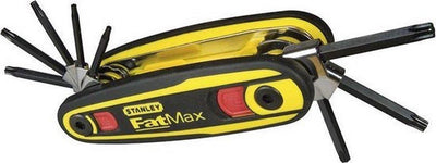 Jeu de clés hexagonales verrouillables Stanley fatmax torx (8 pièces)