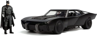 Jada Toys Batman 2022 1 18 Hollywood Rides Batmobil - à collectionner - avec figurine Batman