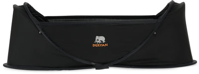 Lit de camping pliable de luxe pour bébé Deryan - moustiquaire pour bébé - noir