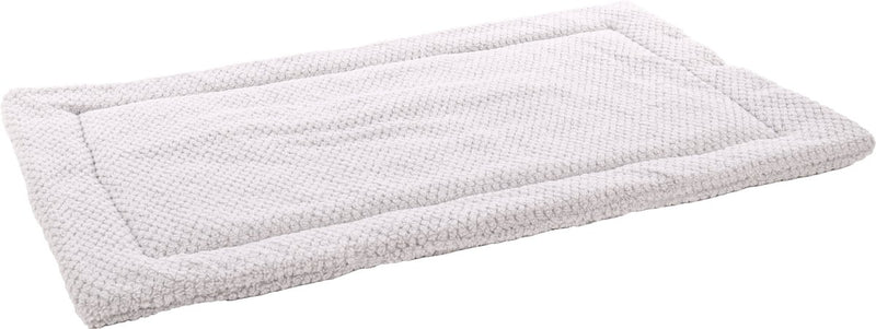 Coussin pour chien Flamingo - coussin de banc - coussin pour chien 116 x 69 cm - convient pour cage pour chien et coussin pour chat - jacquard rectangulaire gris