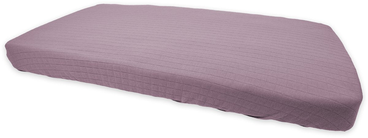 Lodger Slumber - drap-housse - violet - 60x120cm - coton biologique