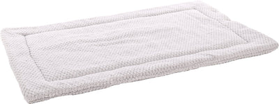 Coussin pour chien Flamingo - coussin de banc - coussin pour chien 116 x 69 cm - convient pour cage pour chien et coussin pour chat - jacquard rectangulaire gris