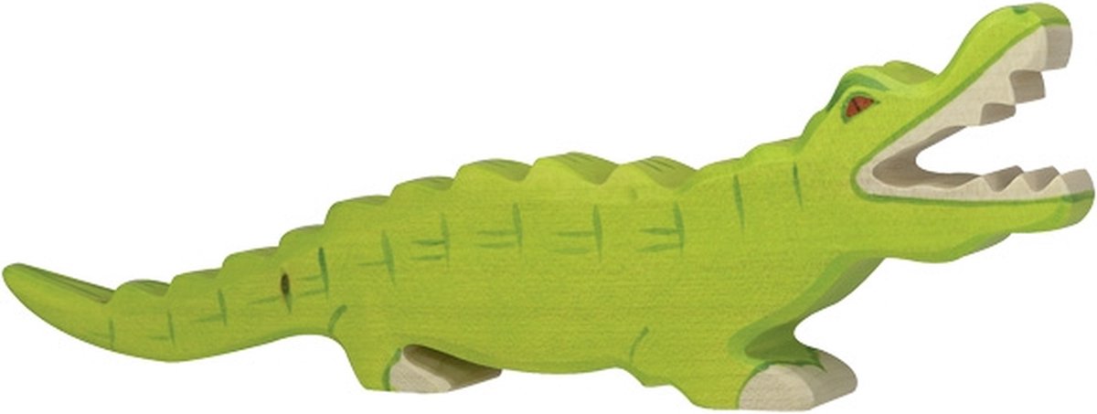Holztiger Holztiger Crocodile en bois