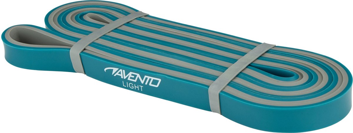Avento fitness power band latex - clair - bleu gris