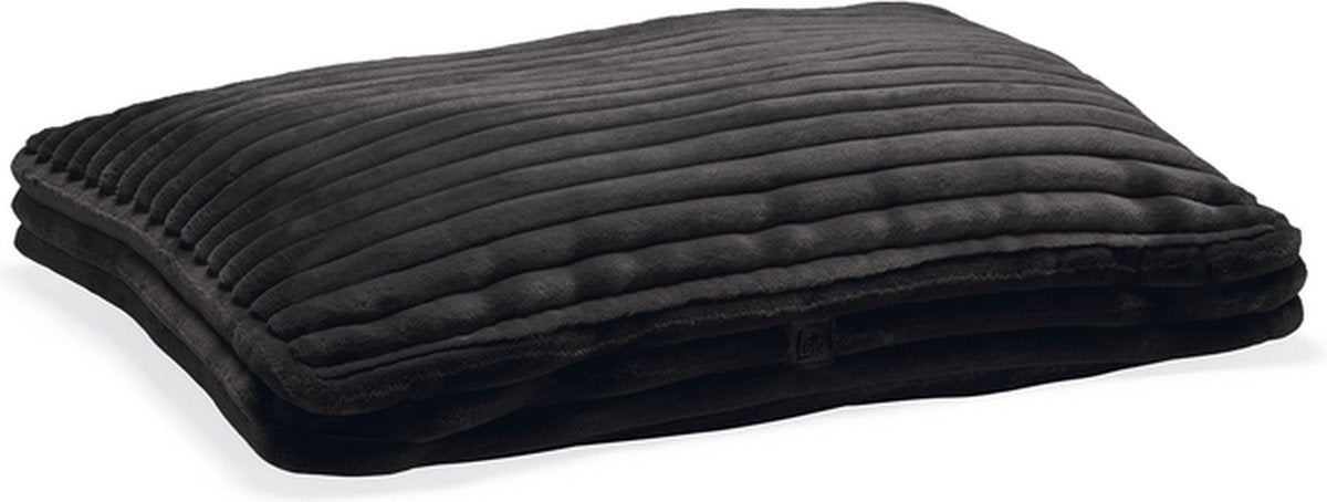 Conçu par lotte reza - coussin pour chien - anthracite - 100x70x12 cm