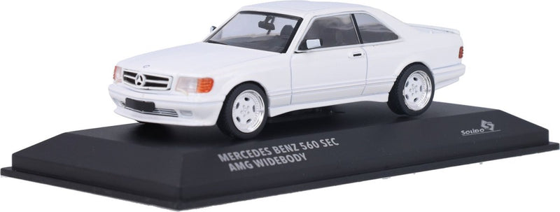 Aucune marque de voiture Mercedes-Benz 560 sec AMG 'wide body' Solido modèle de voiture 1:43 1990 S4310904 modèle réduit