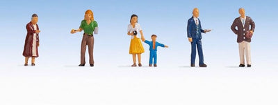 Ni 0015481 h0 passants. personnages peints, debout