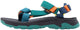 Sandales unisexes Teva T Hurricane XLT Jr - bleu corail multi