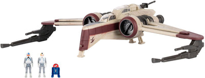 Jazwares star wars - véhicule de luxe (figurine 8 véhicules) - arc 170- série 8