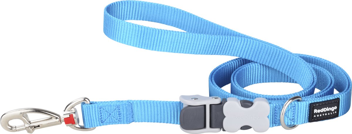 Animal boulevard sl-zz-tq-20 - colliers et laisses - chien - laisse superlead turquoise-m 20mmx1,1-1,8m - taille : m - 199302