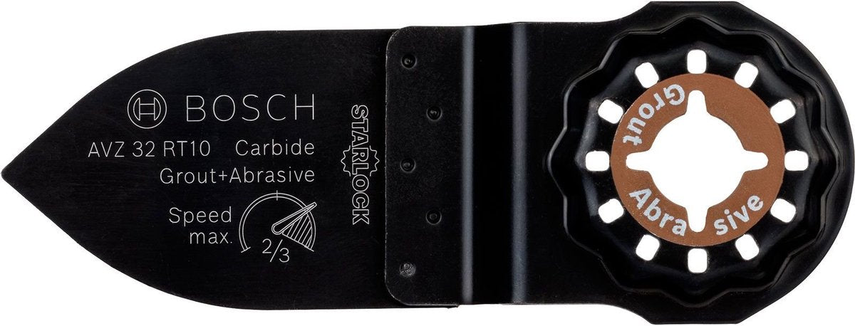 Accessoires Bosch avz 32 rt10 carb.-riff doigt de ponçage k100 - 2609256d51