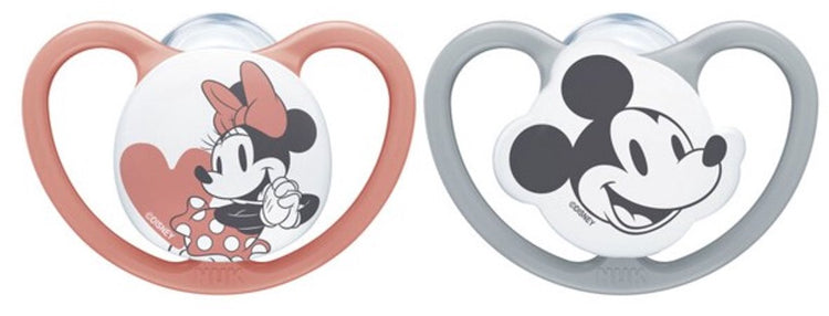 Nuk space disney sucettes bébé 2 pcs. 0+ mois
