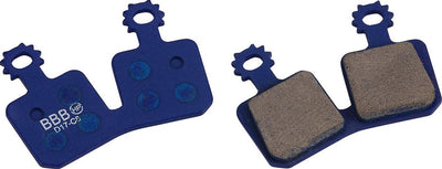 Bbb cycling plaquettes de frein de vélo - discstop hp magura - plaquettes de frein cross country polyvalent - compatible avec les freins à disque magura - bleu - bbs-371