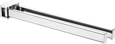 Porte-serviettes Plieger Altea – 2 bras – 36 cm de large – chromé