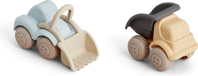 Jouets vikings - coeurs vikings - camion à benne basculante et excavatrice l