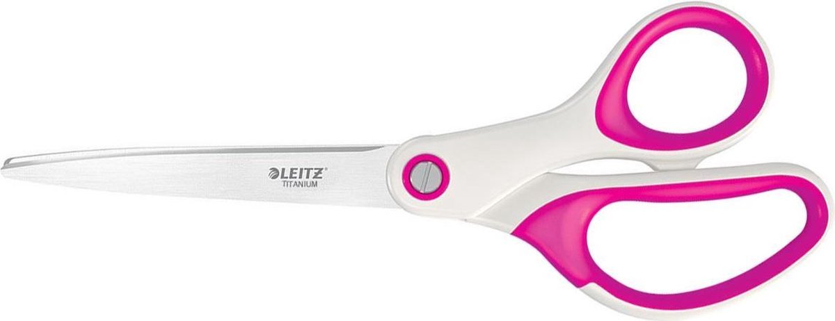 Ciseaux Leitz wow Titanium en acier inoxydable - rose