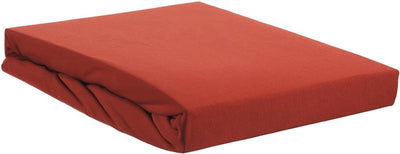 Beddinghouse - jersey - 95% coton - 5% lycra - drap housse - 80x220 cm - rouge corail